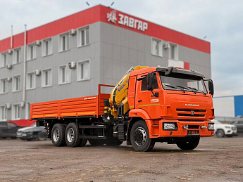 Бортовой КАМАЗ 65115 с КМУ XCMG SQZ330-6 (без сп/места)_0
