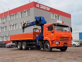 Бортовой КАМАЗ 65115 с КМУ DONGYANG SS2036 (сп/место)_0